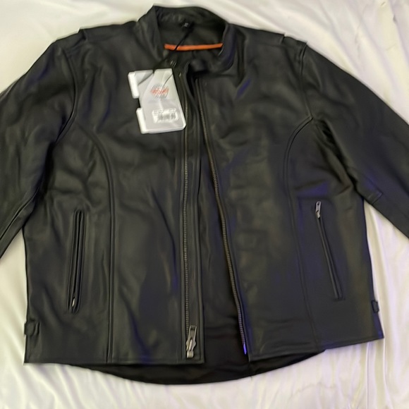Real leather jacket, XL, Gun and Ammo pocket - Picture 2 of 9